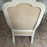 2 Voltaire armchairs redone by professional upholsterer