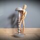 Grey wood hat holder 1