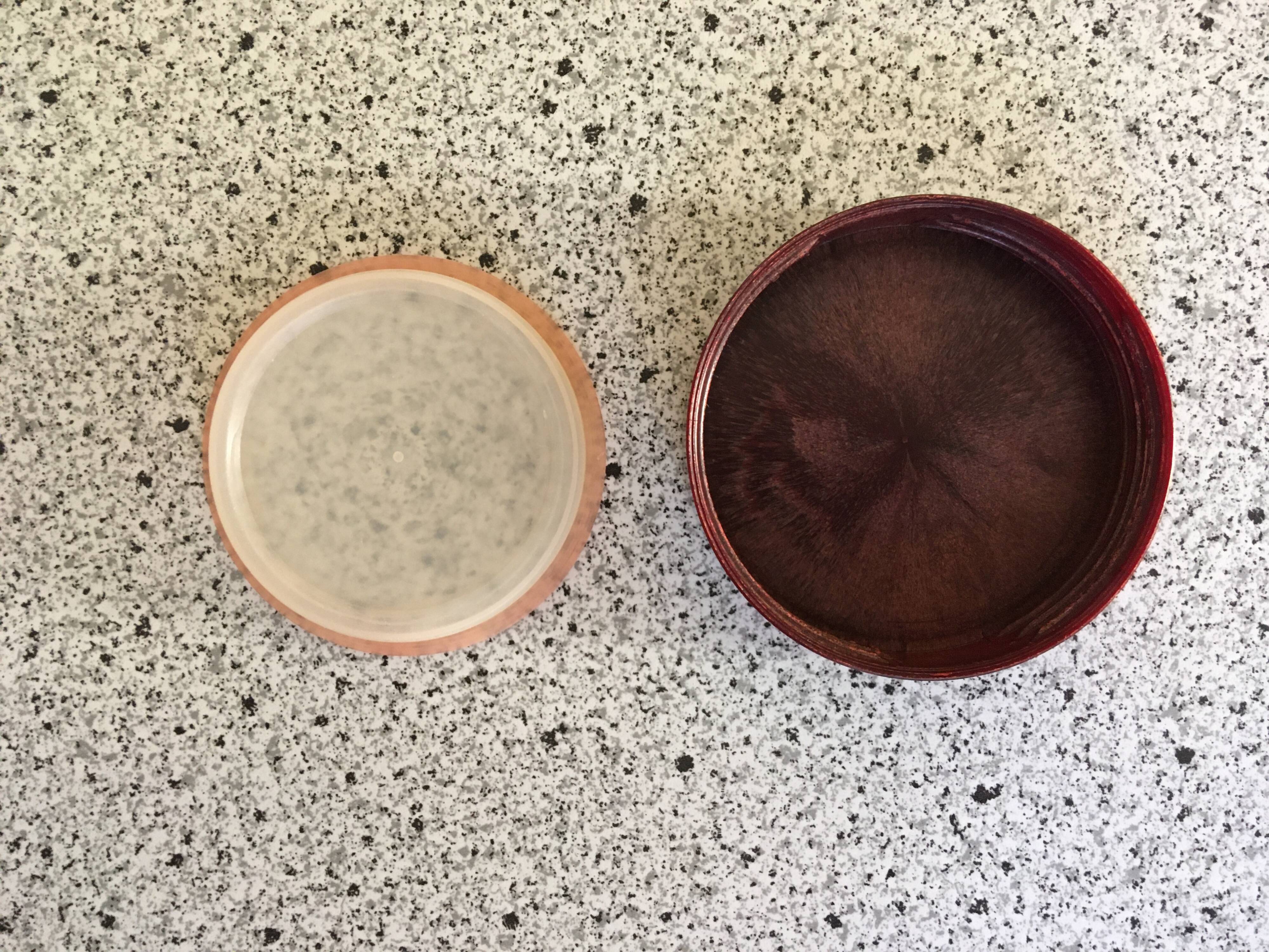 Bakelite glass jar 1930