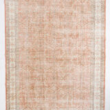 10x13 peach red oversized persian rug, 290x388cm