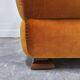 Fauteuil Mid-Century Modern en velours par Zev & Zev