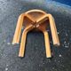 Children's wooden stool