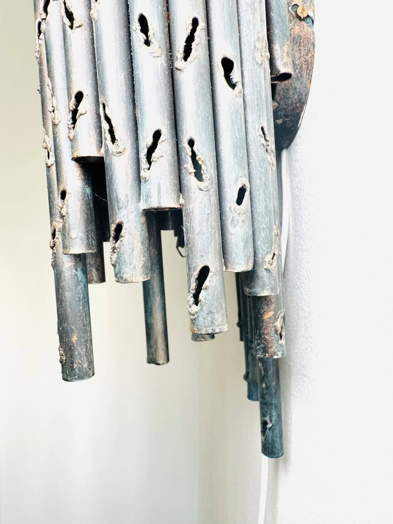 Lampe murale brutaliste par Marcel Fantoni, Italie, années 1960.