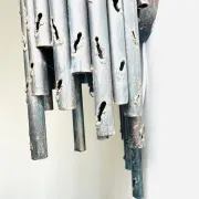 Lampe murale brutaliste par Marcel Fantoni, Italie, années 1960.