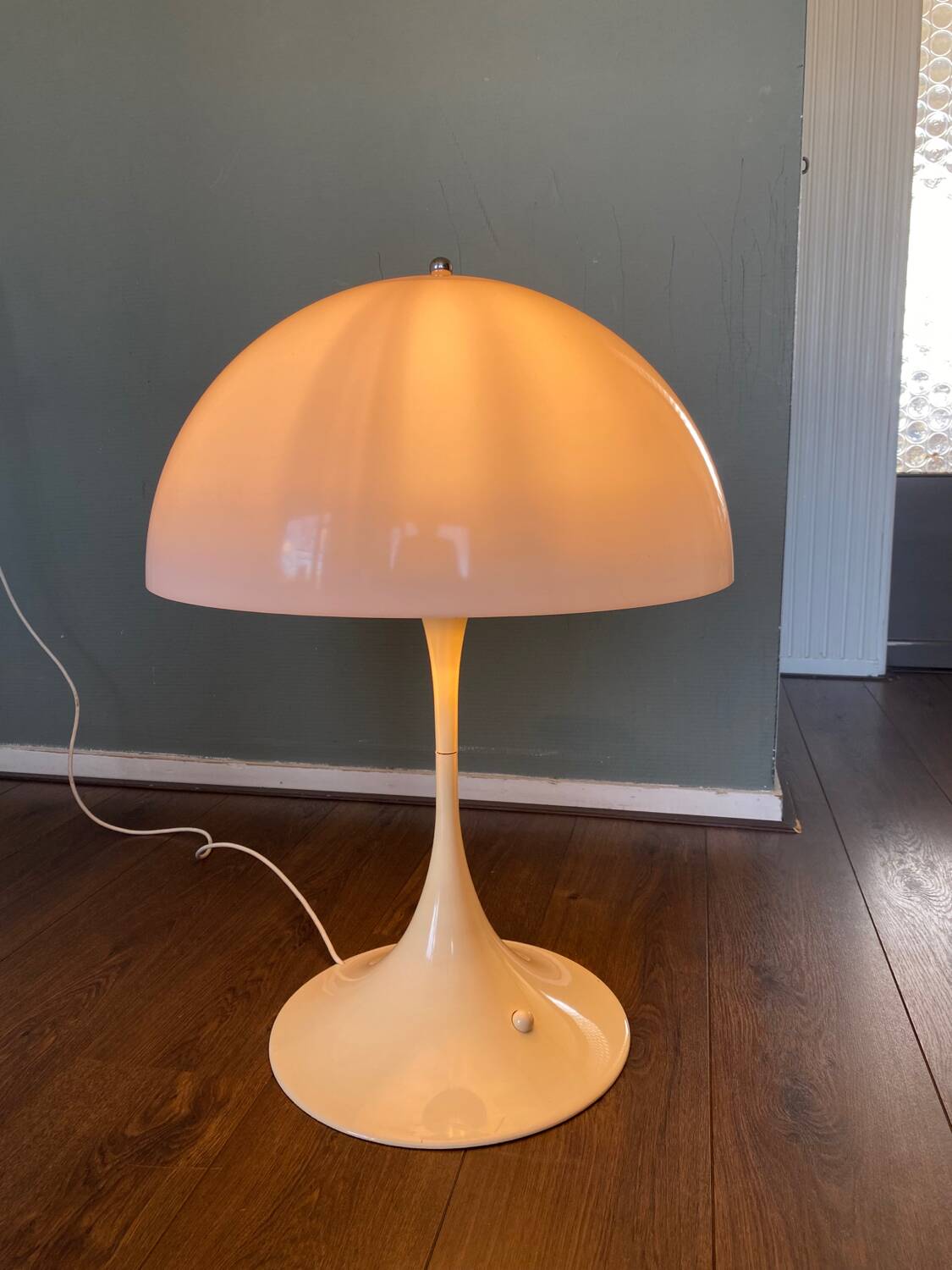 Lampe de Bureau Panthella par Verner Panton pour Louis Poulsen, 1971