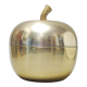 Pomme à glacons dorée années 70