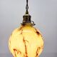 Lampe art déco en glaçure opaline Verreries de Scailmont Henri Heemskerk België