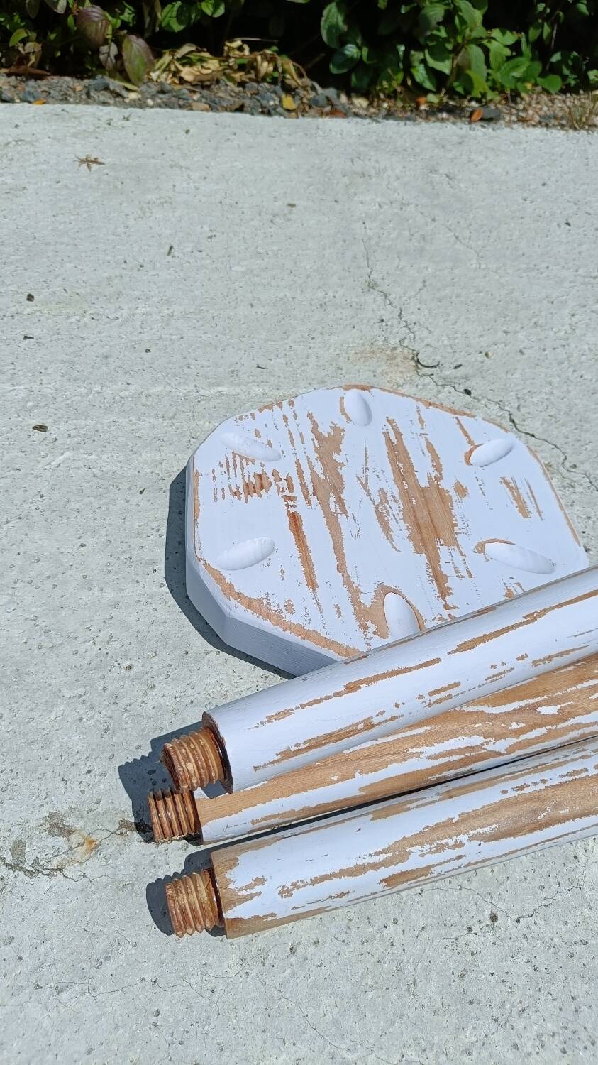 Vintage tripod stool