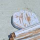 Vintage tripod stool