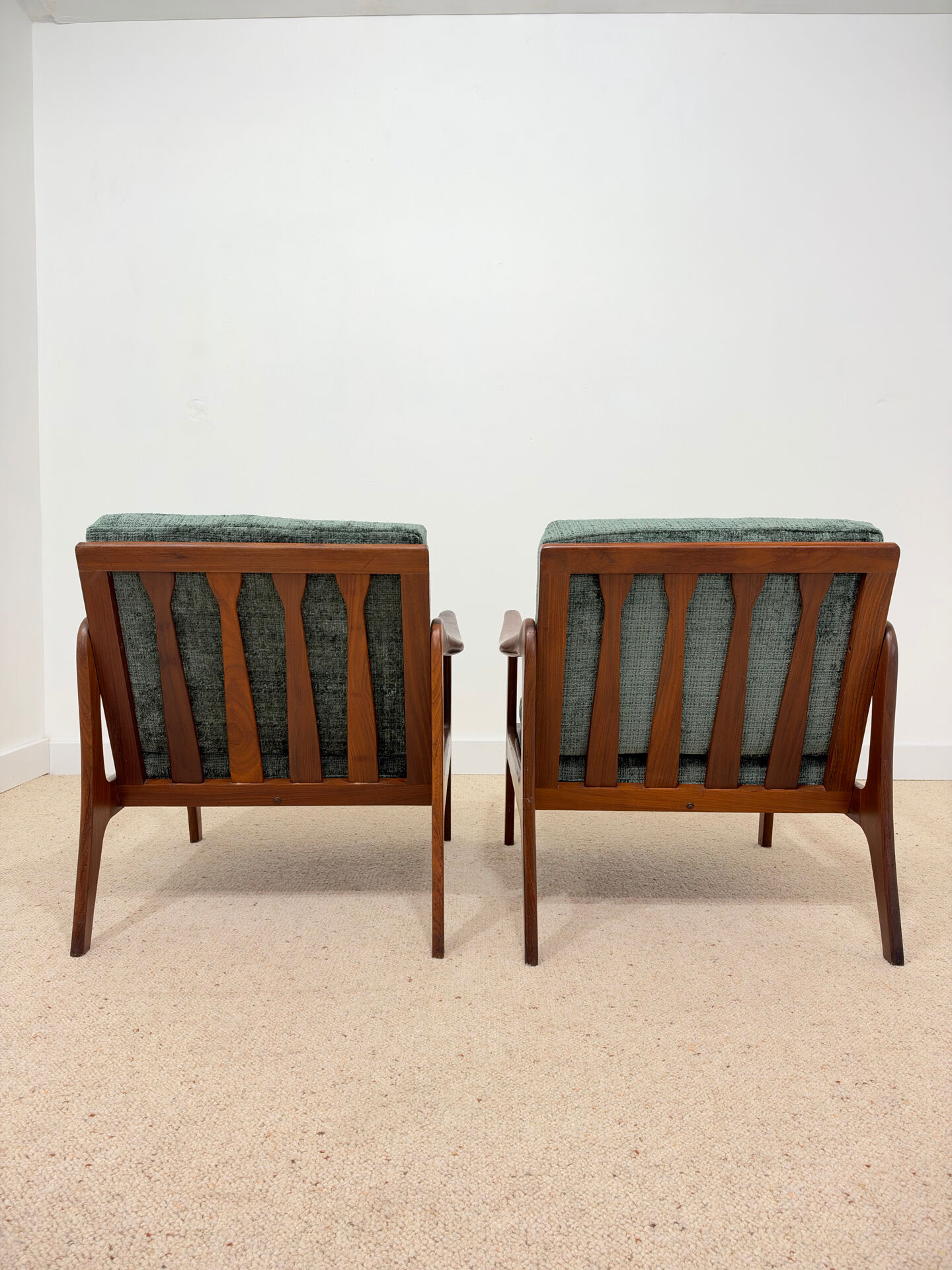 Pair of vintage Scandinavian armchairs – 1960s/70s