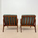 Pair of vintage Scandinavian armchairs – 1960s/70s