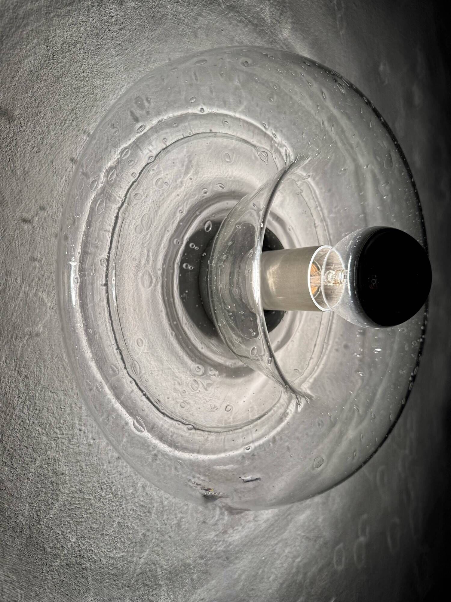 Donut Wall or Ceiling Lamp by J.T. Kalmar