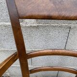 Antique straw armchair