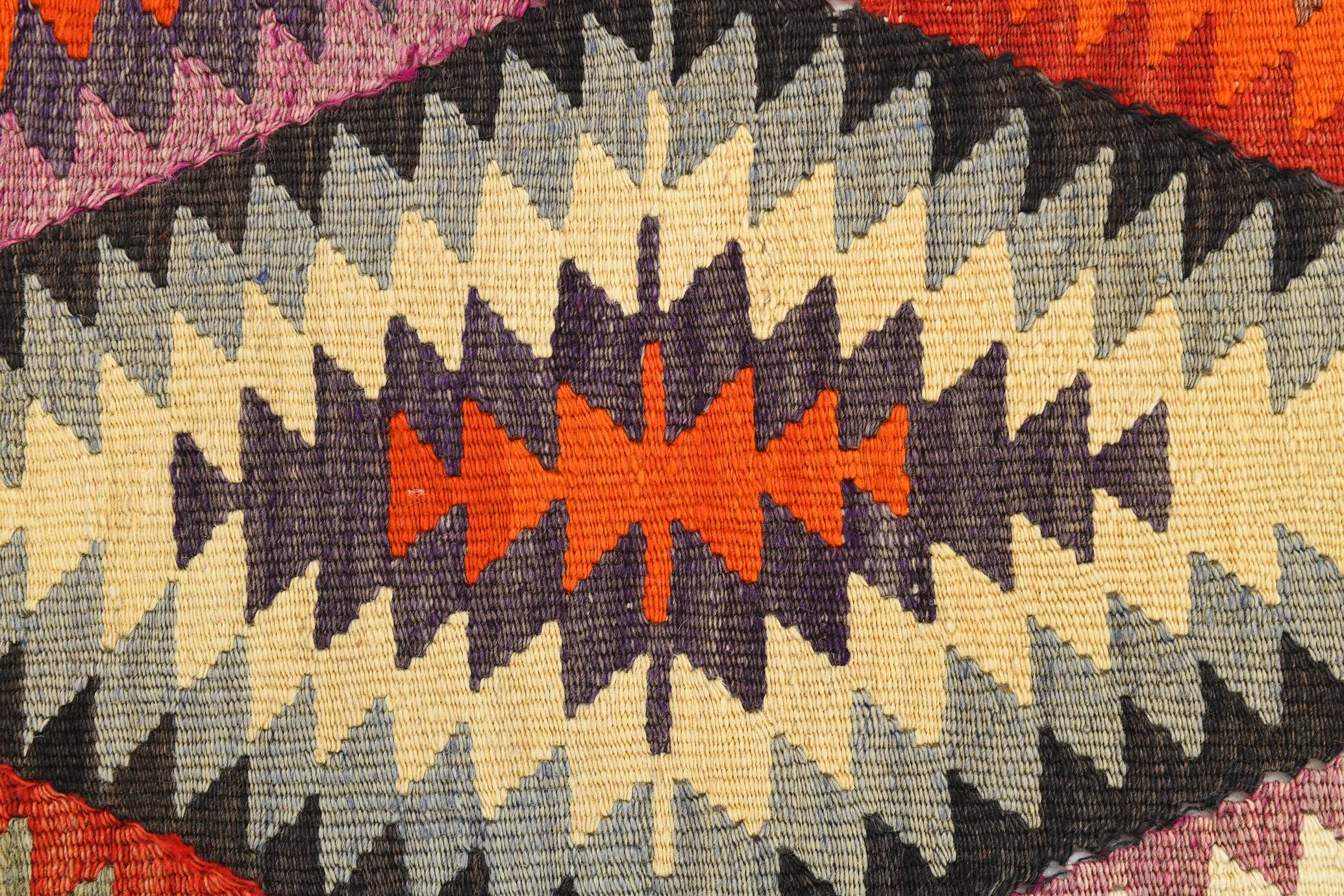 5x8 Geometric Tribal Vintage Kilim Rug, 164x233Cm