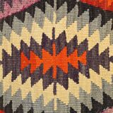 5x8 Geometric Tribal Vintage Kilim Rug, 164x233Cm