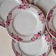 Dessert plates from Saint Amand