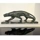 Secondo, Art Deco Panther, 1930, Bronze with Marble Base