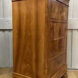 Petite Commode Secrétaire En Noyer de la fin du XIX ème siècle