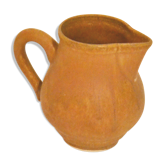 Milk stoneware pot