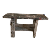 Old wooden workbench