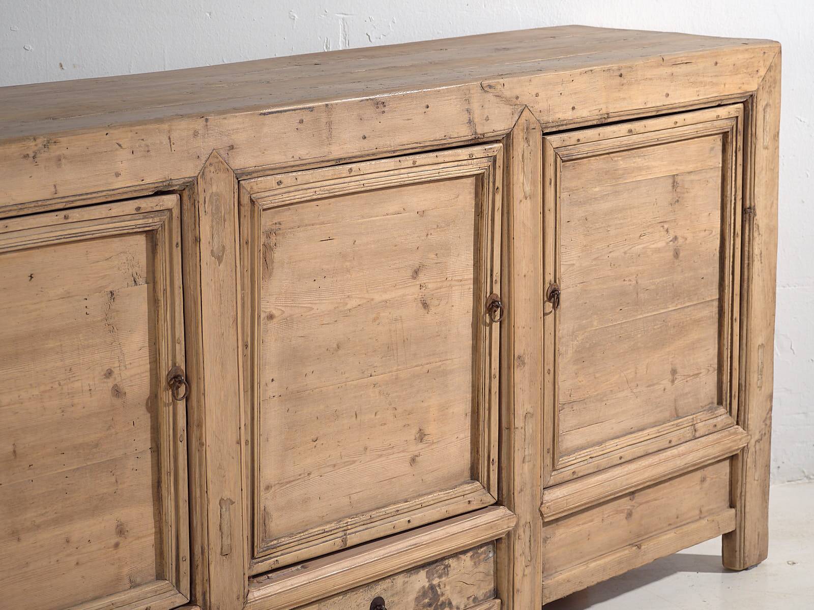 Large antique three-door sideboard (circa 1900) #38