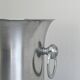 Jean Couzon shiny silver metal champagne bucket