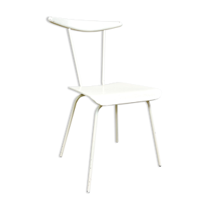 chaise vintage blanche