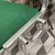 Pair of green DSC 106 chairs by Giancarlo Piretti