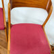 Série de 6 chaises traîneau Baumann vintage