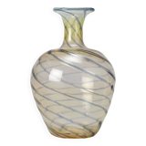 Vase en verre soufflé, 1989