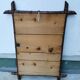 Vintage bamboo mirror (90x80)