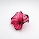 Murano Coupe Flavio Poli Sommerso Rubies & Original Pilon 17cm 1960