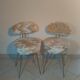 Pair of chairs by Elfran wig 70s