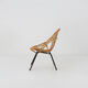 Children's chair in rattan