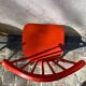 Brick red Baumann chair