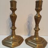 Candle holders with cut sides