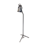 Industrial metal floor lamp