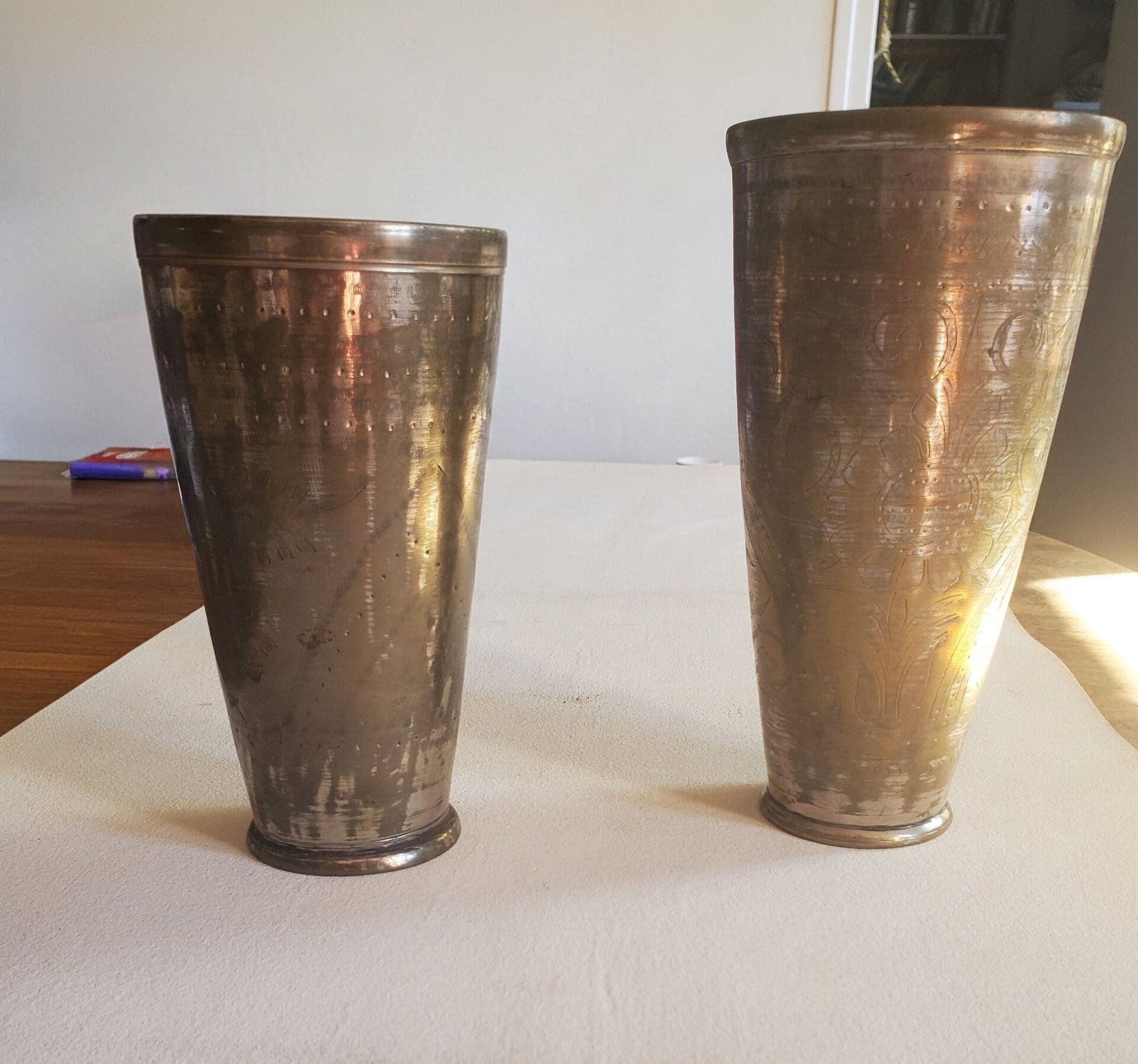 2 glasses of Lassi