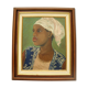Tableau ancien portrait à l’huile