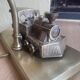 Notary lamp in brass