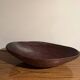 Vintage mid-century carved solid wood sideboard