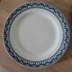 Set of 6 Terre de Fer plates from Sermaize