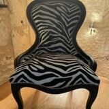 Vintage Zebra Armchair