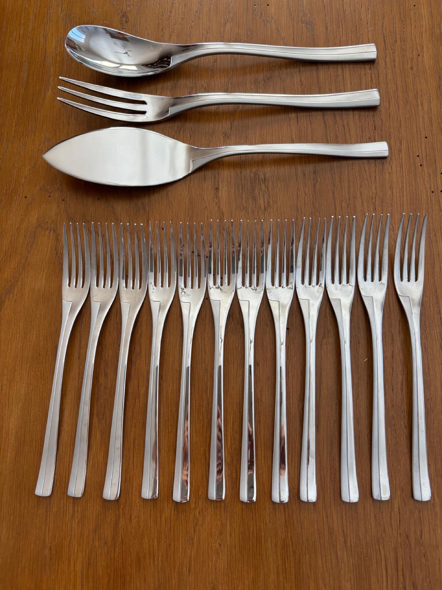 Exceptional Couzon household set Neuvième Art – 123 pieces – stainless steel 18/10