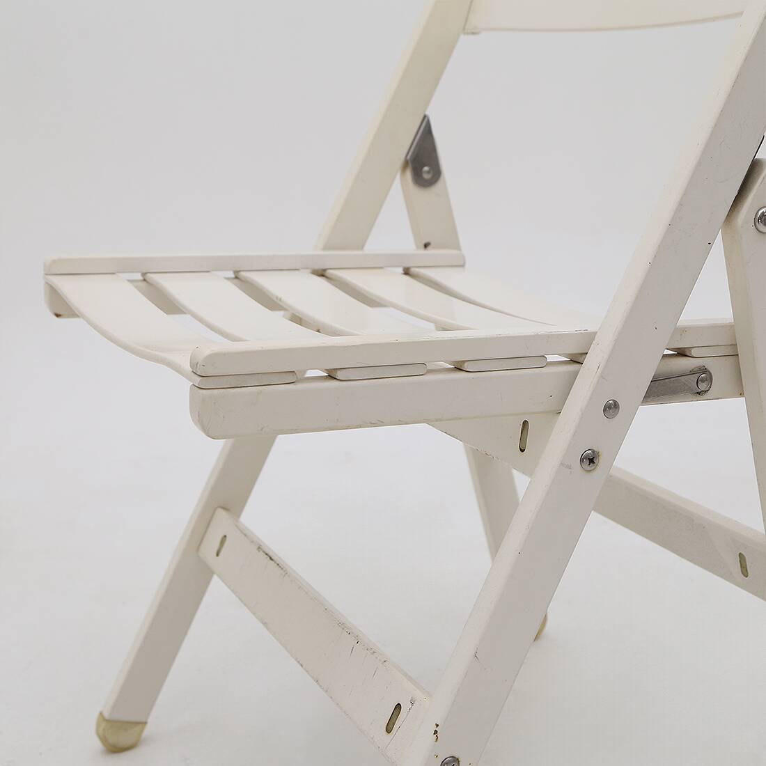 Ensemble de 6 chaises de jardin pliantes par Reguitti, années 1970.