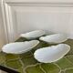 Antique porcelain cups scallops