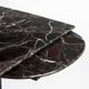 Vintage marble dining table with two extensions, Italy, 80's