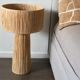 Lampadaire raphia naturel