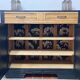 Black art deco sideboard
