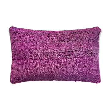 Housse de coussin en kilim turc vintage 30 x 50 cm